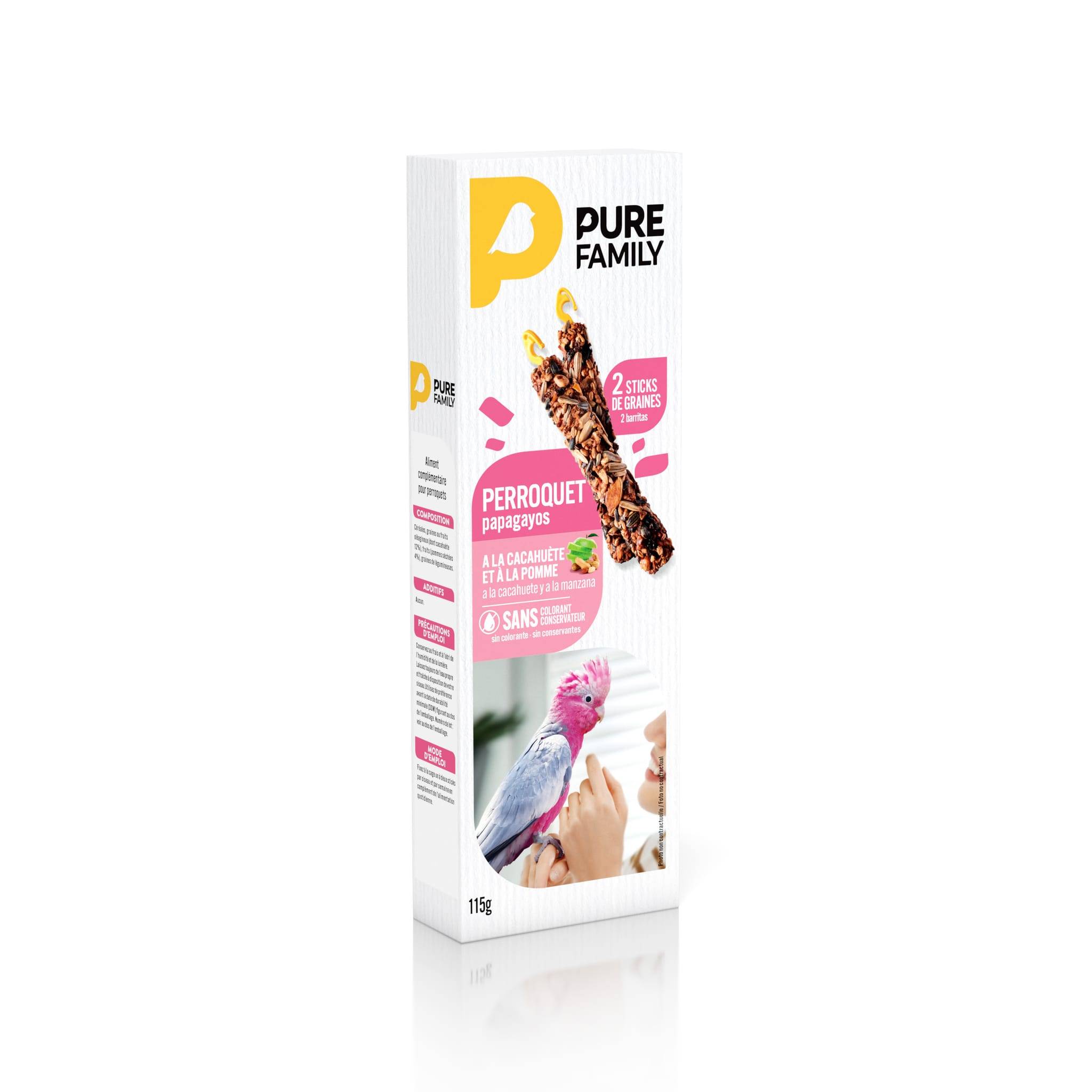 Pure Family - Stick Perroquets x2 - Pure Family - Image 1