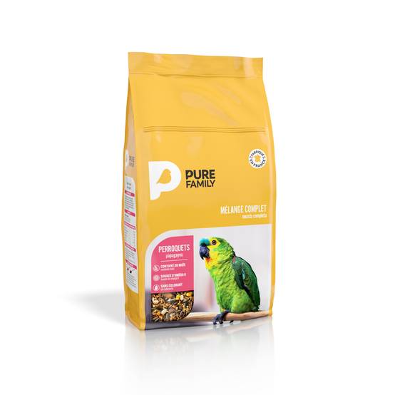 Pure Family - Mélange complet graines Perroquets 3Kg - PURE FAMILY - Image 2