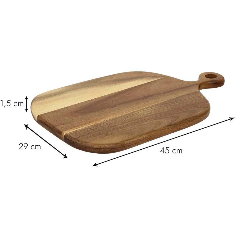 Planche de présentation Bois Acacia L. 45 cm l. 29 cm H. 2 cm – THE HOME DECO FACTORY - Image 9