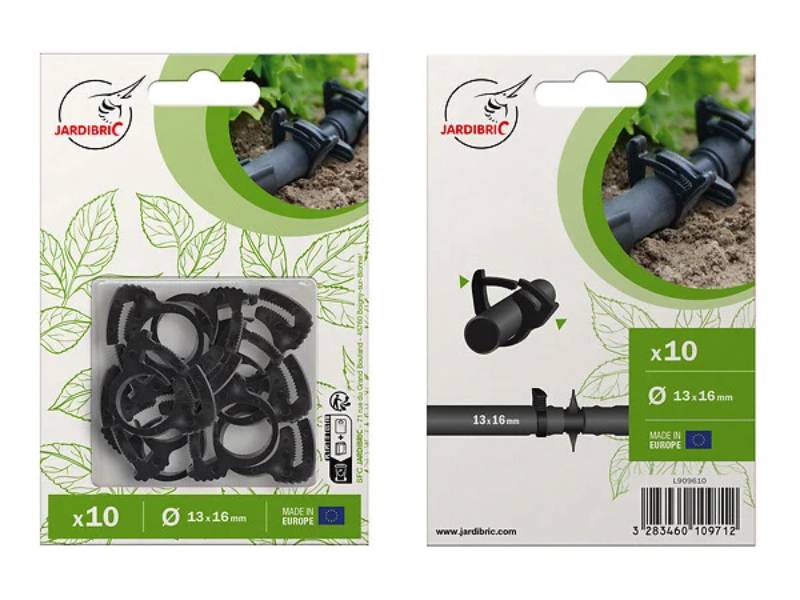 Colliers de serrage Ø 16 mm lot de 10 - JARDIBRIC