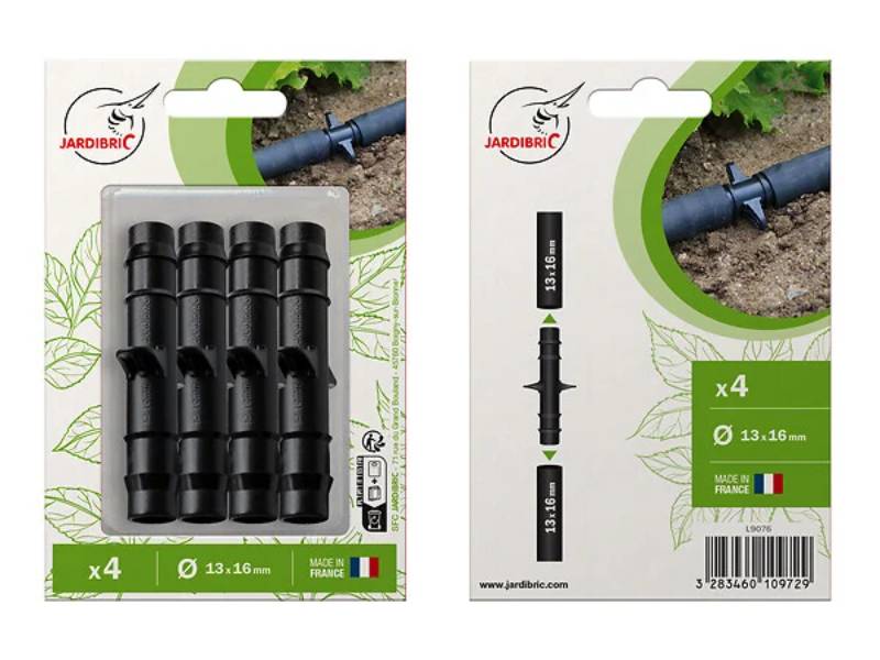 Jonctions Cannelées Ø 16 mm Lot de 4 – JARDIBRIC