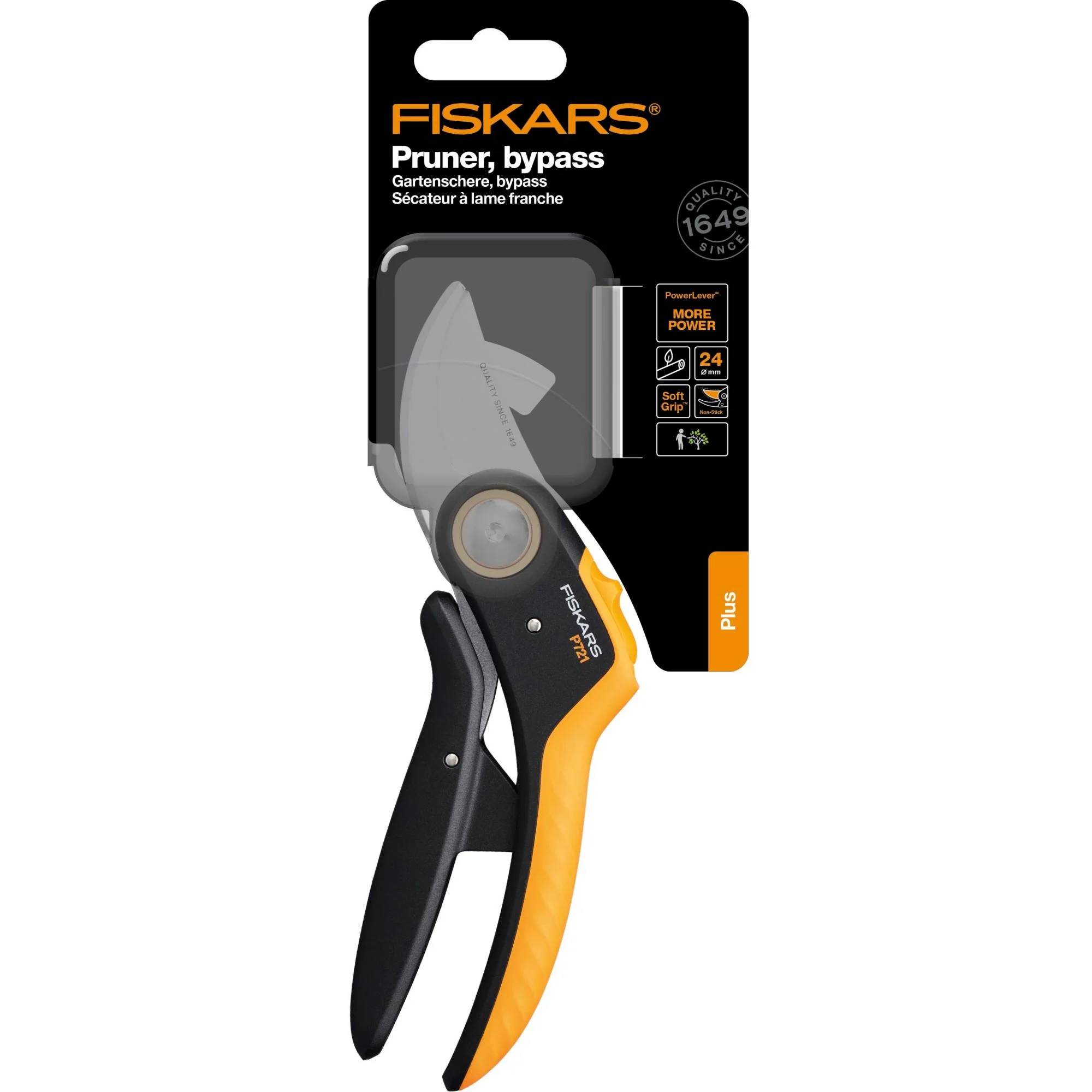 Fiskars - Sécateur Plus PowerLever P721 Ø 24 mm - FISKARS - Image 8