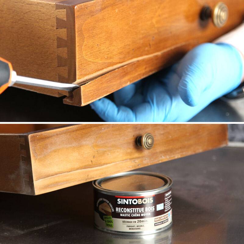 SINTO - Mastic À Bois Avec Durcisseur Sapin - SINTO - Image 4