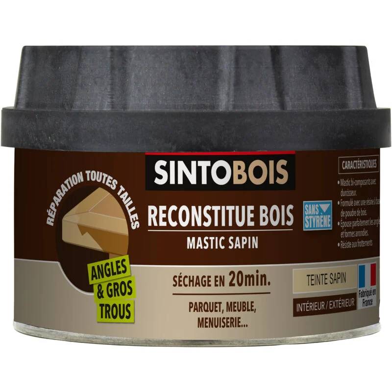 SINTO - Mastic À Bois Avec Durcisseur Sapin - SINTO - Image 6