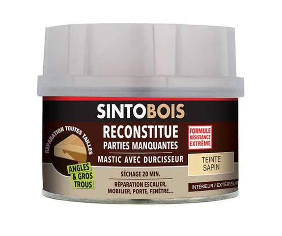 SINTO - Mastic À Bois Avec Durcisseur Sapin - SINTO - Image 7