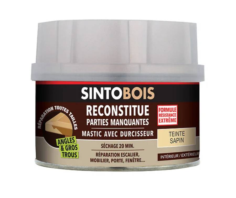 SINTO - Mastic À Bois Avec Durcisseur Sapin - SINTO - Image 7