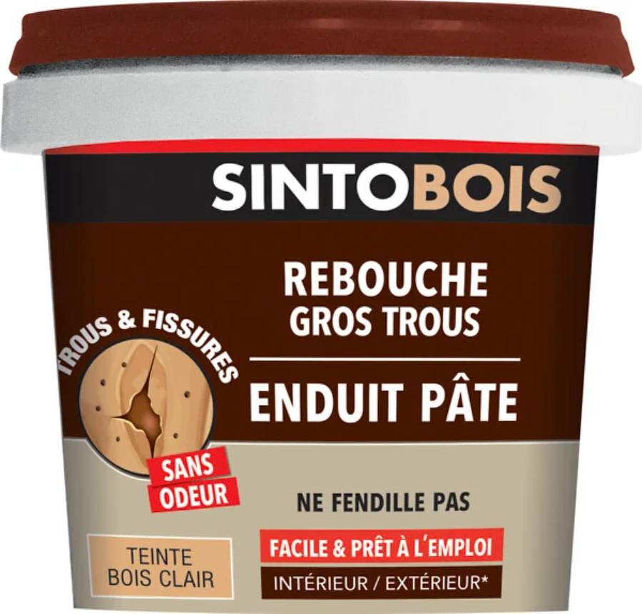 SINTO - Enduit Pâte Rebouche Bois Clair – SINTO - Image 7