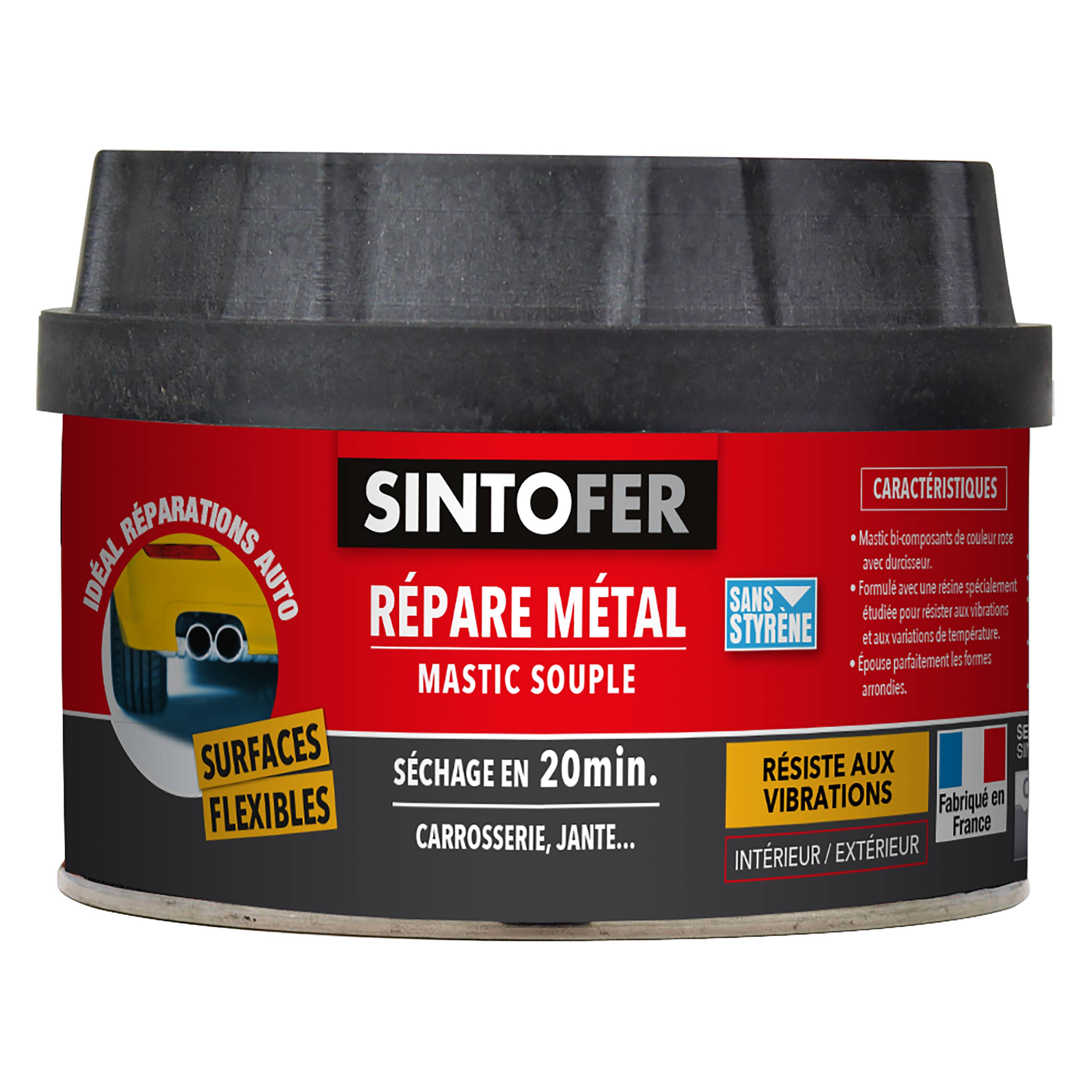 SINTO - Mastic Souple Répar Métal – SINTO - Image 1