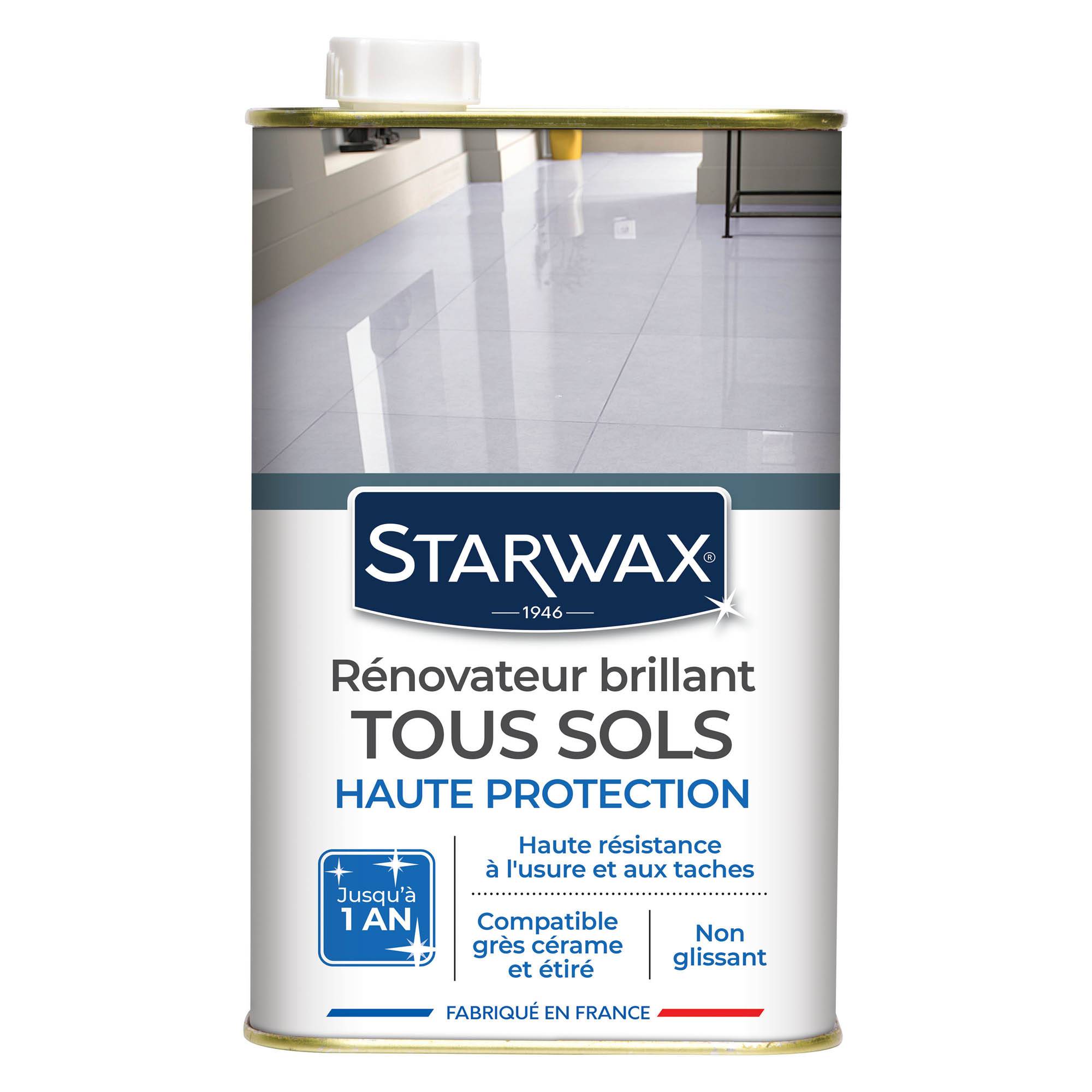 Starwax - Rénovateur brillant protecteur sol - STARWAX