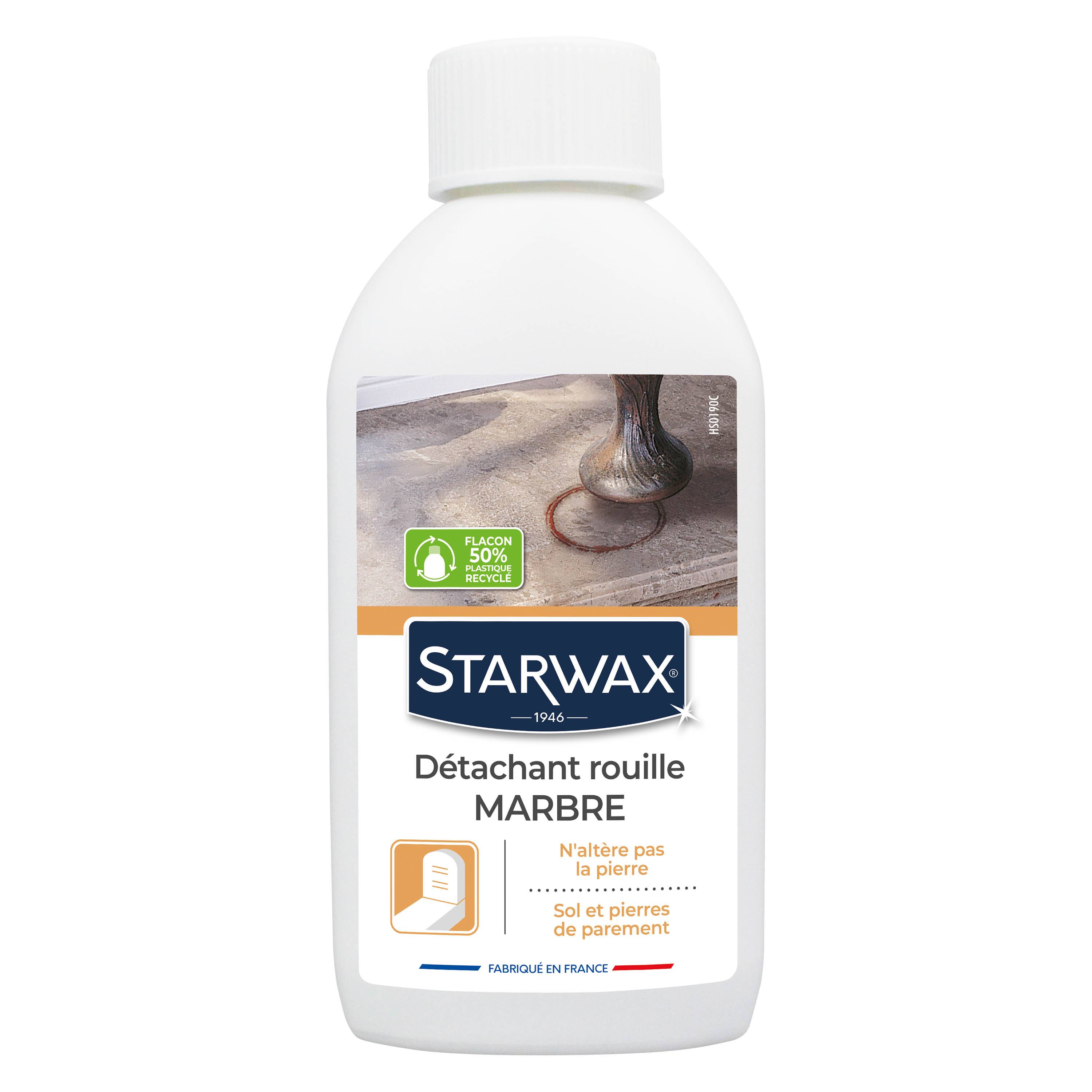 Starwax - DÉTACHANT ROUILLE POUR MARBRE ET PIERRES NATURELLES 250ML