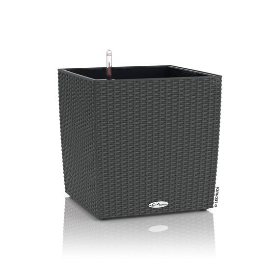 Lechuza - Cube Cottage 40 - kit complet, granit Lechuza - Image 1