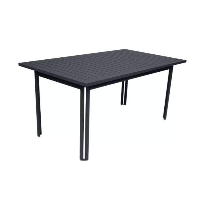 Table de jardin Fermob rectangulaire COSTA carbone - Image 1