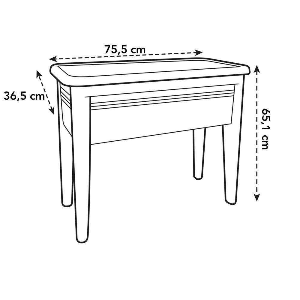 Carré potager sur pieds plastique vert foncé L 76 cm H 65,1 cm – ELHO - Image 4