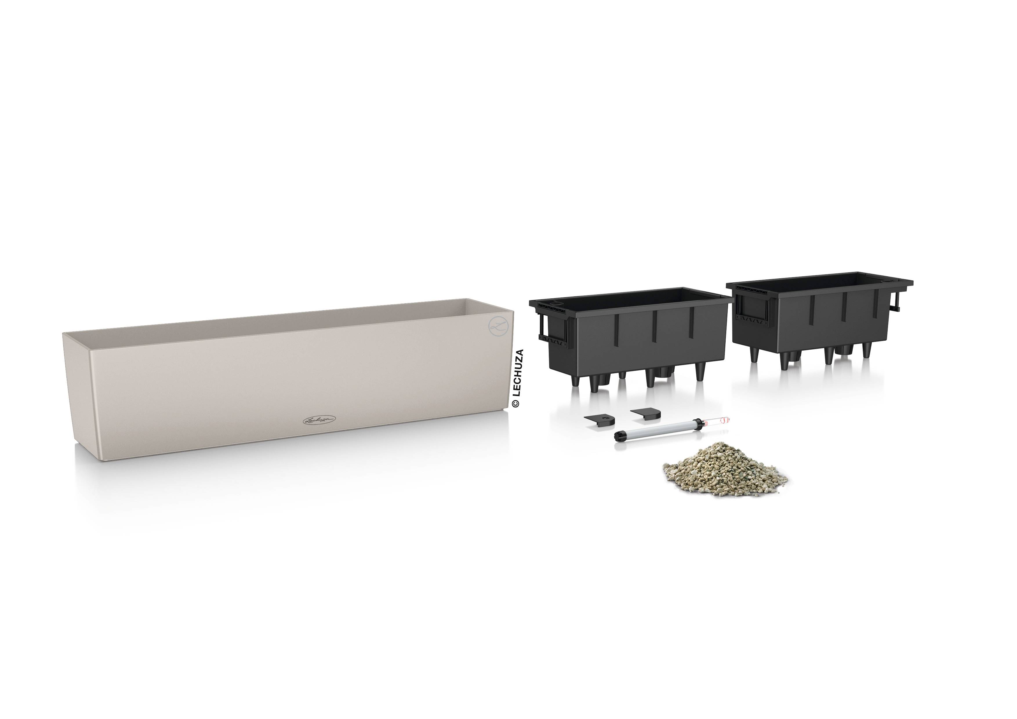Lechuza - Balconera Color 80 - kit complet, brun sable Lechuza - Image 2
