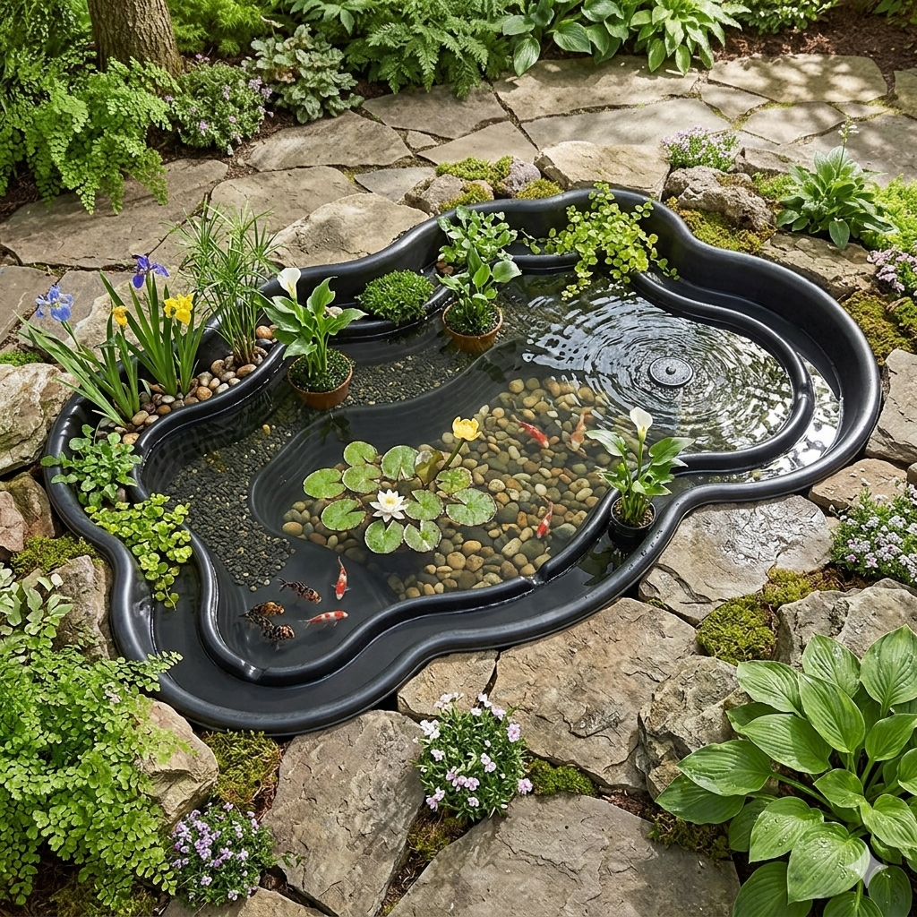 Ubbink - Bassin préformé Iris SIII 530L - Ubbink