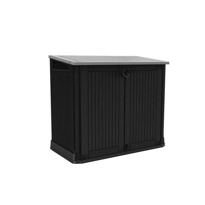 Keter - Coffre de Jardin Résine Noir/Gris 880 L - KETER - Image 1
