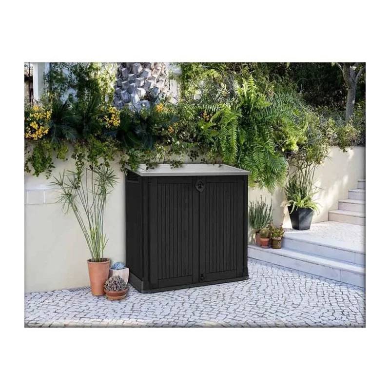 Keter - Coffre de Jardin Résine Noir/Gris 880 L - KETER - Image 2
