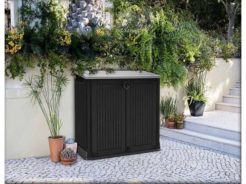 Keter - Coffre de Jardin Résine Noir/Gris 880 L - KETER - Image 10