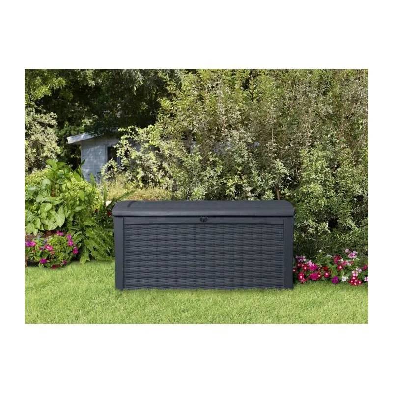 Coffre de rangement extérieur résine gris 416 L - KETER - Image 6