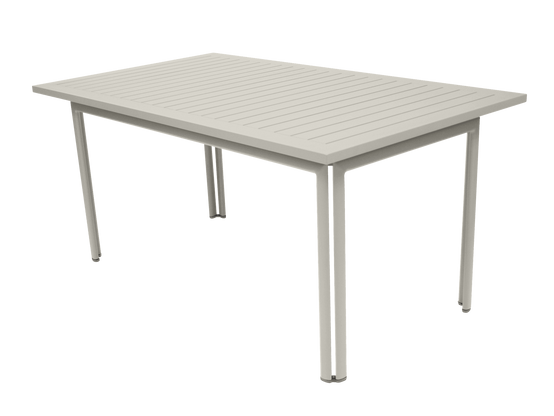 Table de jardin Fermob rectangulaire COSTA gris argile