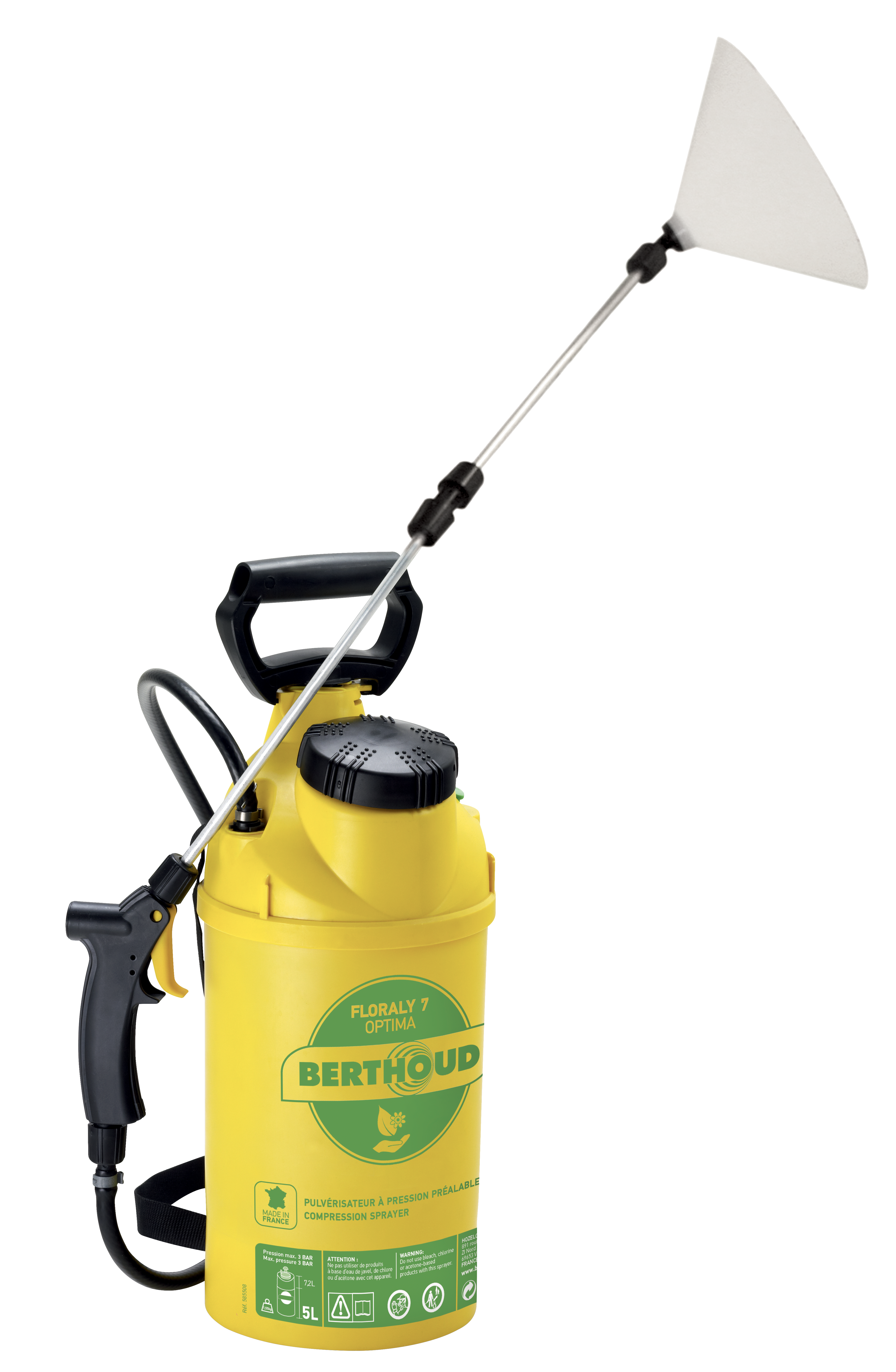 Berthoud - Pulvérisateur à pression préalable Floraly 7 Optima 5 L - BERTHOUD