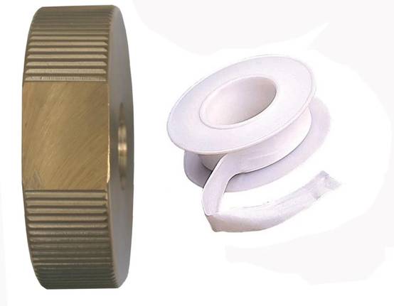 Adaptateur de cuve tout laiton Ø60 raccord 26x34 BOUTTÉ - Image 2