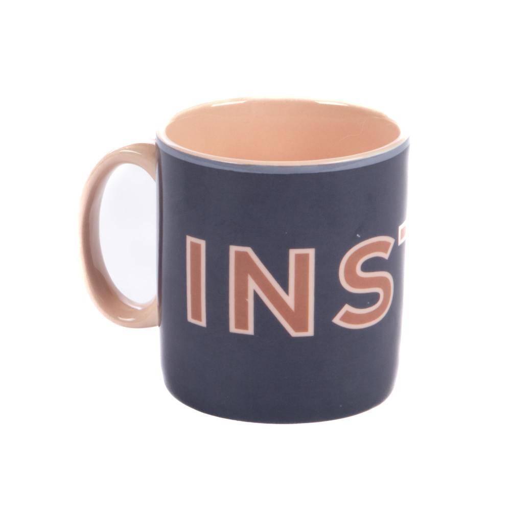 Amadeus - Mug Instit Sunny Porcelaine Bleu 8,5 x 8,5 x 9,3 cm - AMADEUS - Image 4