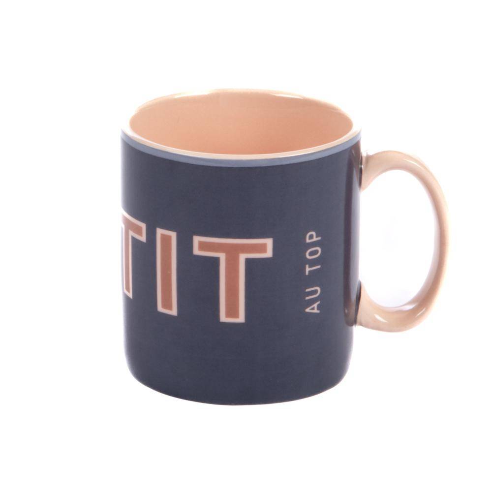 Amadeus - Mug Instit Sunny Porcelaine Bleu 8,5 x 8,5 x 9,3 cm - AMADEUS - Image 2