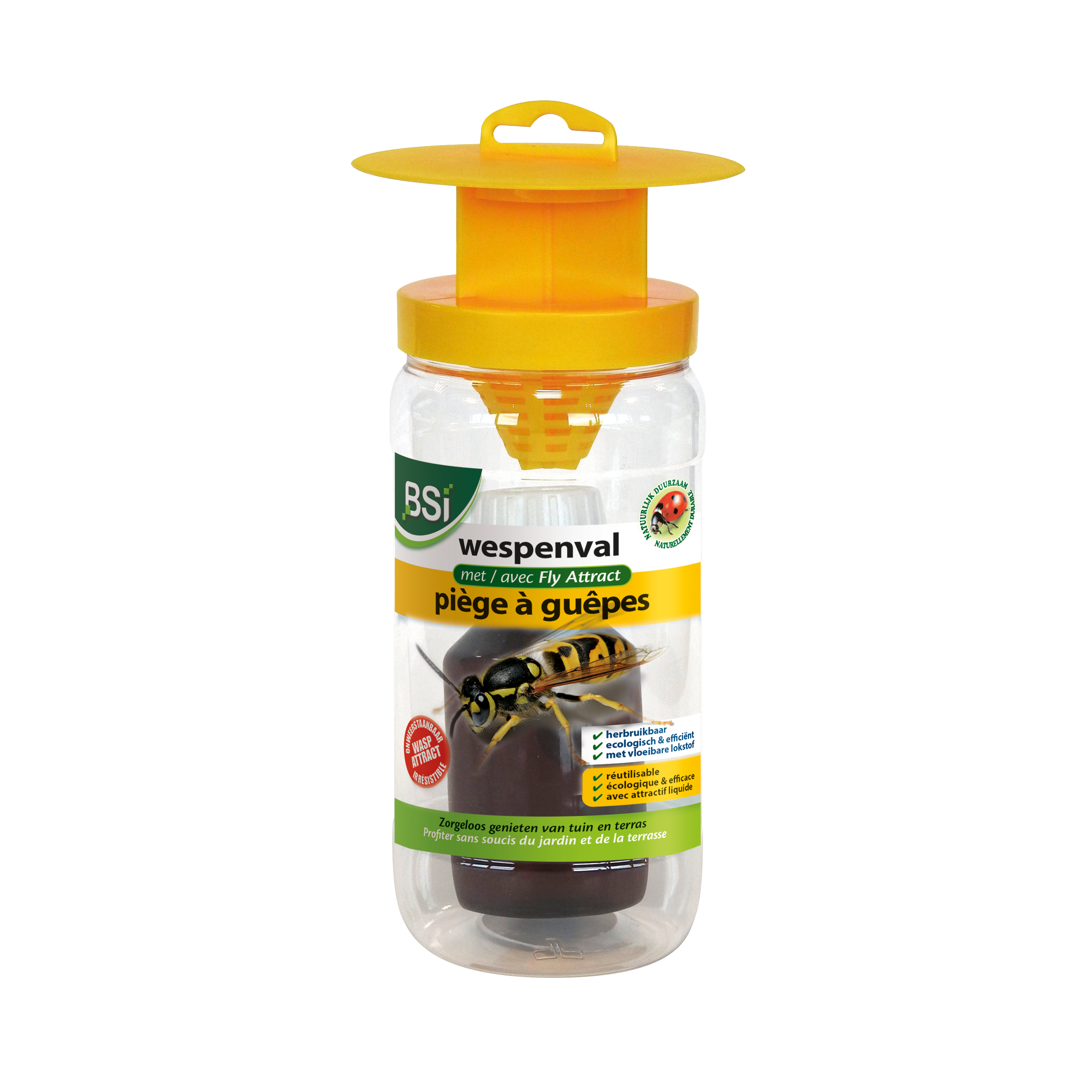 Piège à guêpes et frelons + attractif 200 ml - BSI