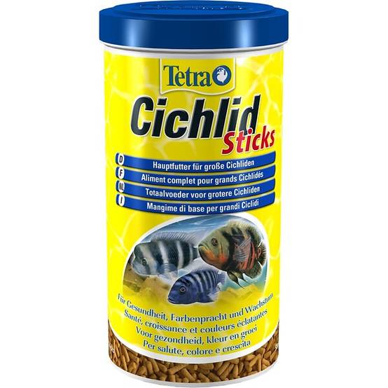 Aliment complet sticks poissons cichlidés 1L - TETRA - Image 1