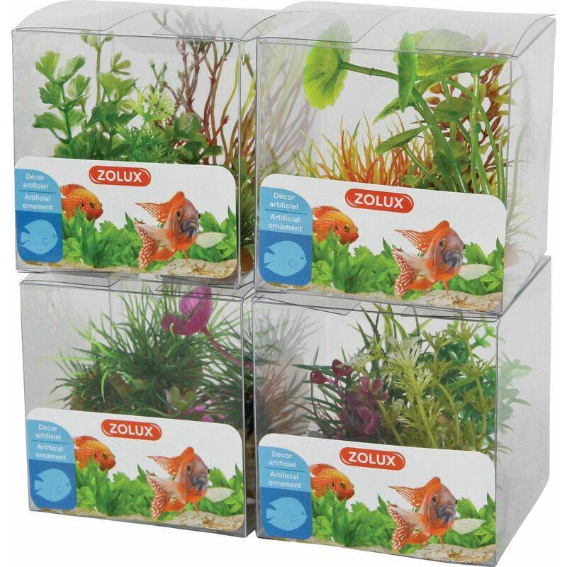 Kit de plantes artificielles différentes pour aquarium x4 – ZOLUX - Image 3