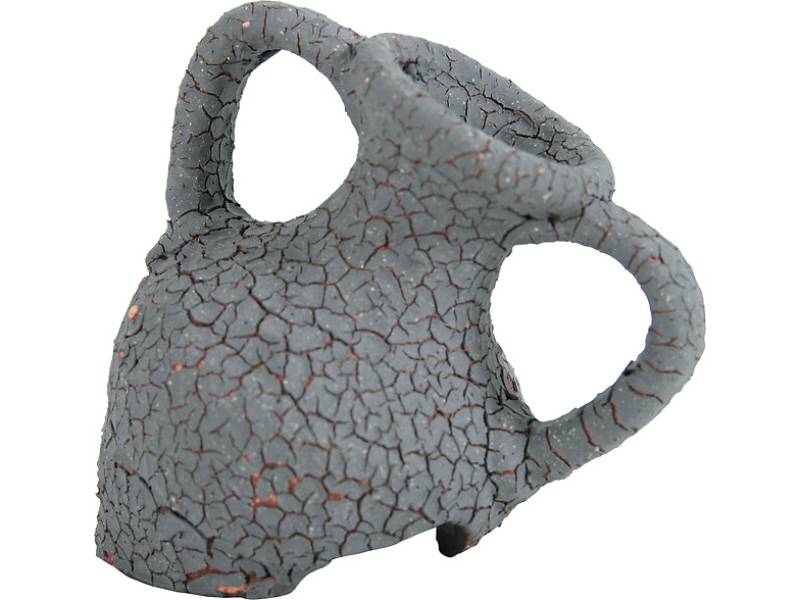 Decor col d'amphore ceramique gris L 11 x l 8,5 x H 10 cm grand modèle - ZOLUX