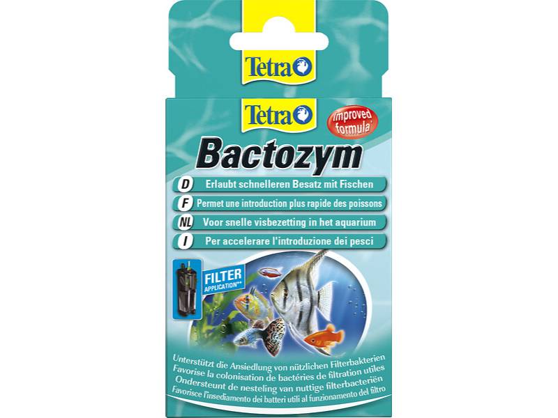 Gélules de traitement de l'eau bactozym 10 pièces - TETRA