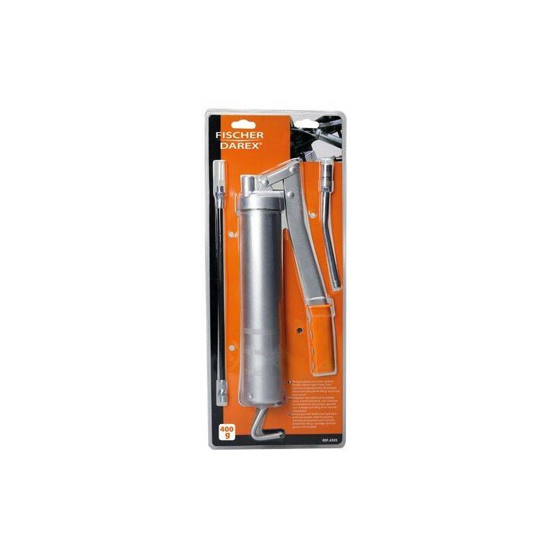Pompe à graisse à tube rigide embout 4 mors L.400 cm P.0.4 kg - Fischer darex - Image 2