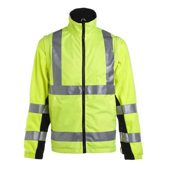 Nineworths - Parka de travail haute visibilité Wellington jaune fluo taille XL - Nine Worths - Image 5