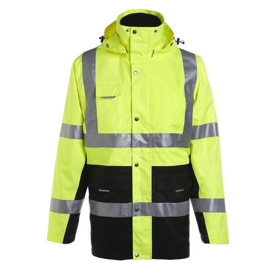 Nineworths - Parka de travail haute visibilité Wellington jaune fluo taille XL - Nine Worths - Image 1