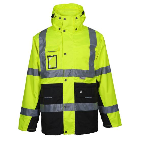 Nineworths - Parka de travail haute visibilité Wellington jaune fluo taille XXL - Nine Worths - Image 1