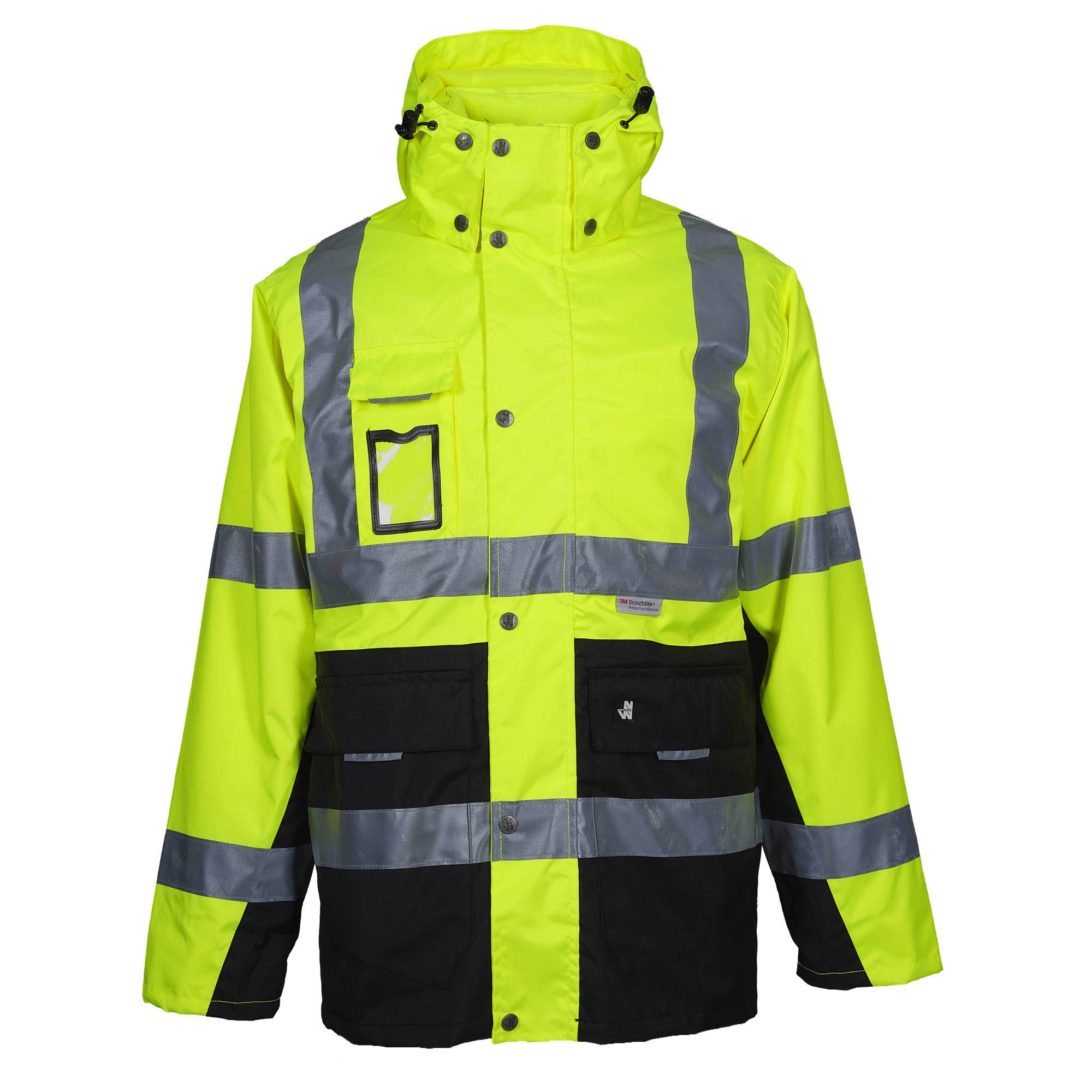 Nineworths - Parka de travail haute visibilité Wellington jaune fluo taille XXL - Nine Worths - Image 1