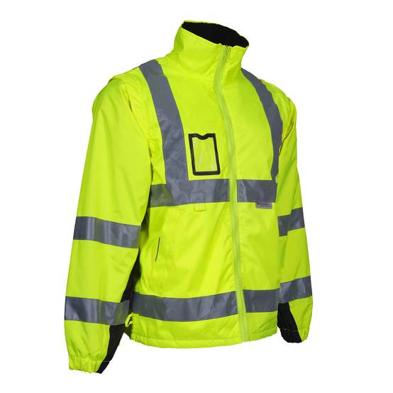 Nineworths - Parka de travail haute visibilité Wellington jaune fluo taille XXL - Nine Worths - Image 10