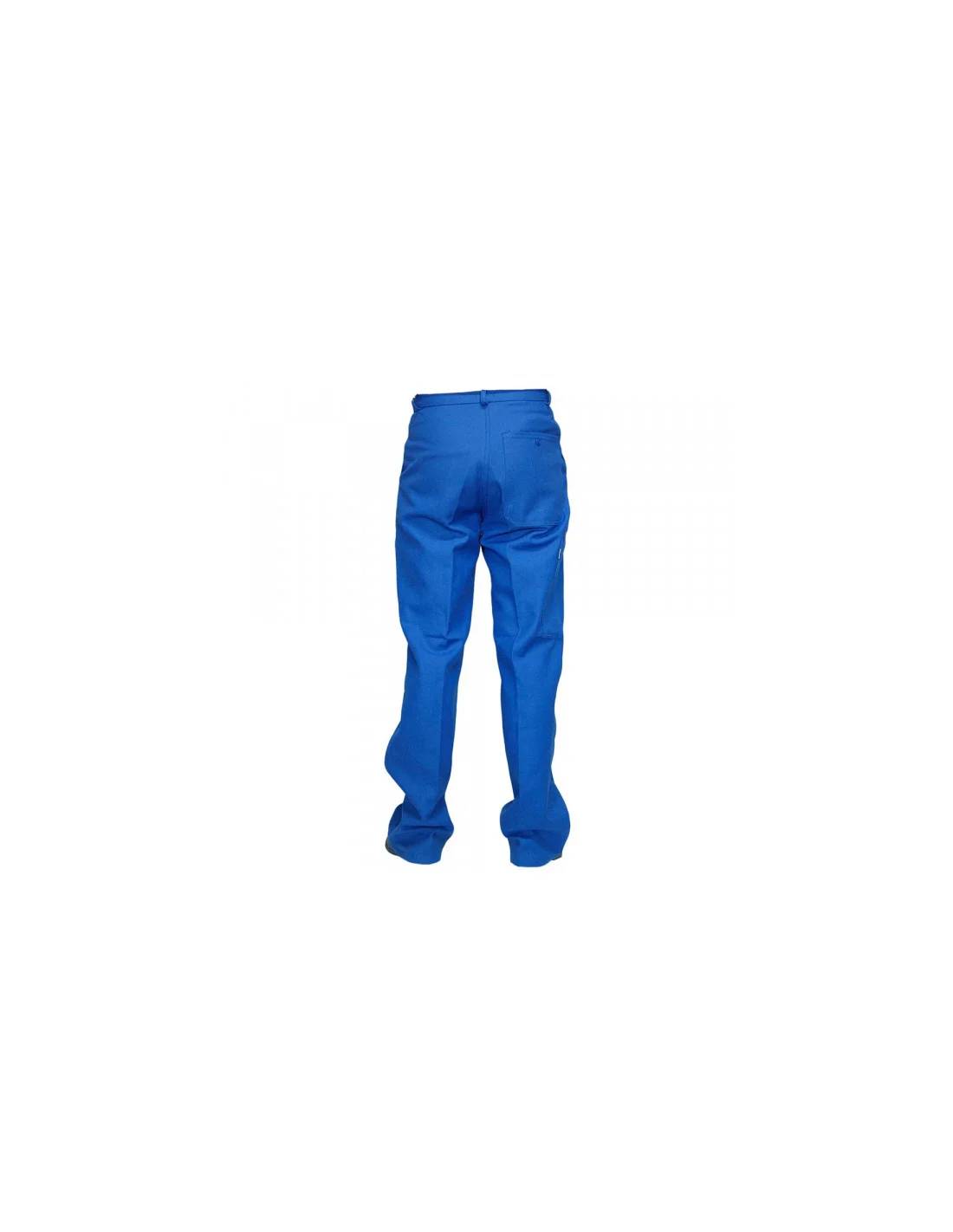 Pantalon Clou de travail coton bleu taille 64 - LMA - Image 2