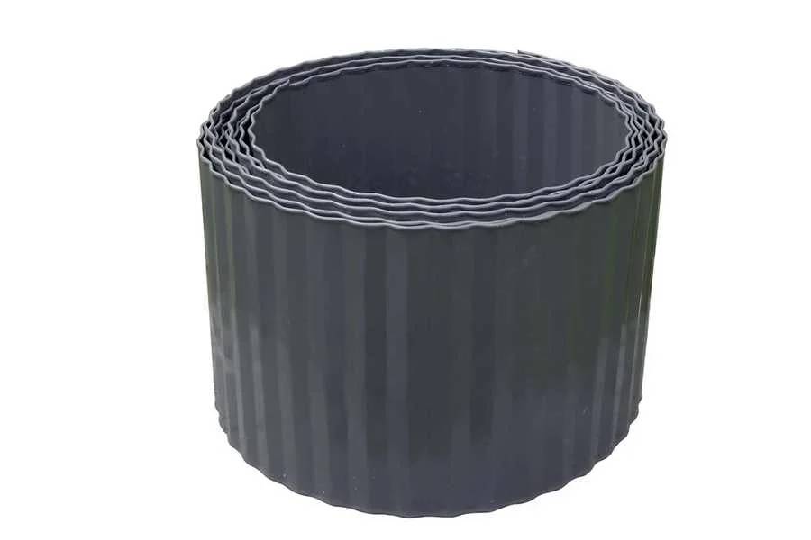 Bordure acier galvanisé gris foncé L 600 cm H 14 cm - NORTENE - Image 2