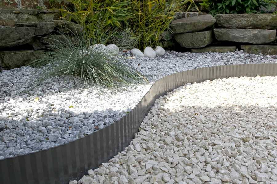 Bordure acier galvanisé gris foncé L 600 cm H 14 cm - NORTENE - Image 3