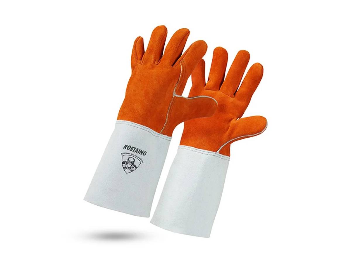 Rostaing - Gants pro de protection normé cuir SPLITWELD-ROSTAING - T10 - Image 2