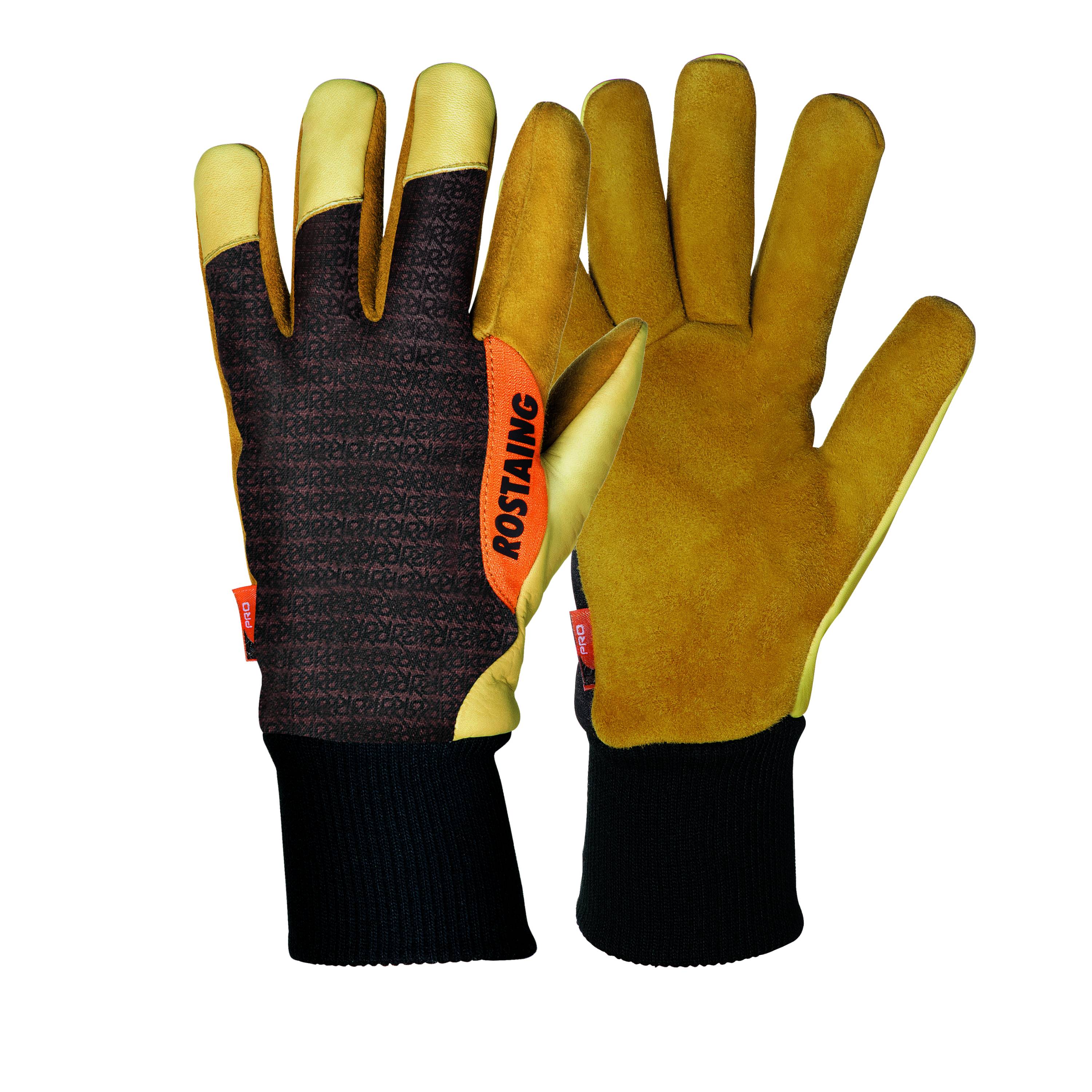 Rostaing - Gants jardinage pros doublés polaire cuir - Iverno ROSTAING- T 7 - Image 2