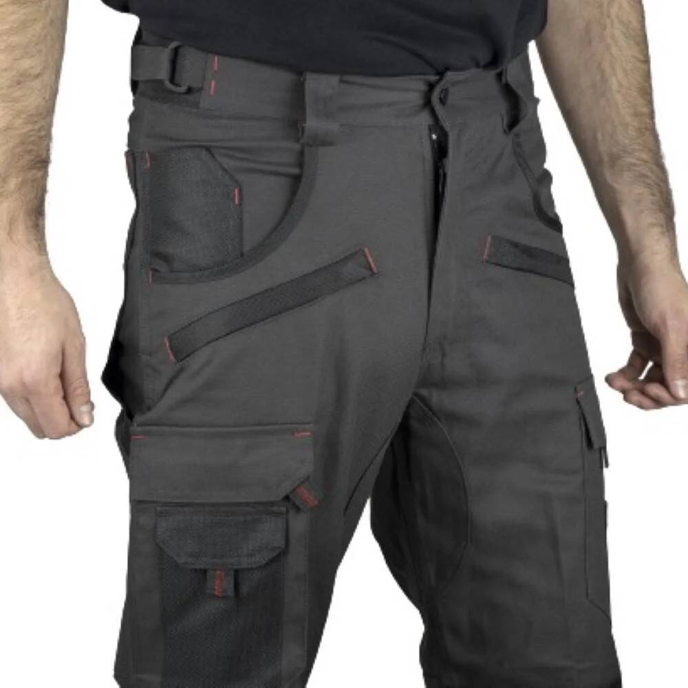 Pantalon de travail coton polyester Gris Nuit Noir T36 - LMA - Image 1
