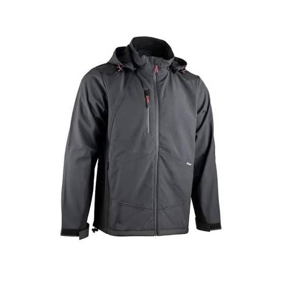 Blouson softshell triple couche polyester gris L.2307 - Lma - Image 2