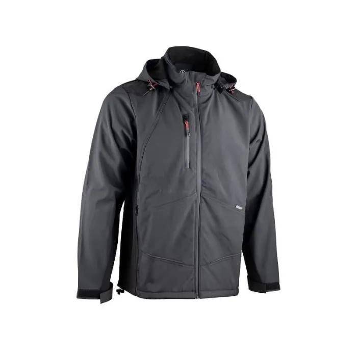Blouson softshell triple couche polyester gris L.2307 - Lma - Image 3