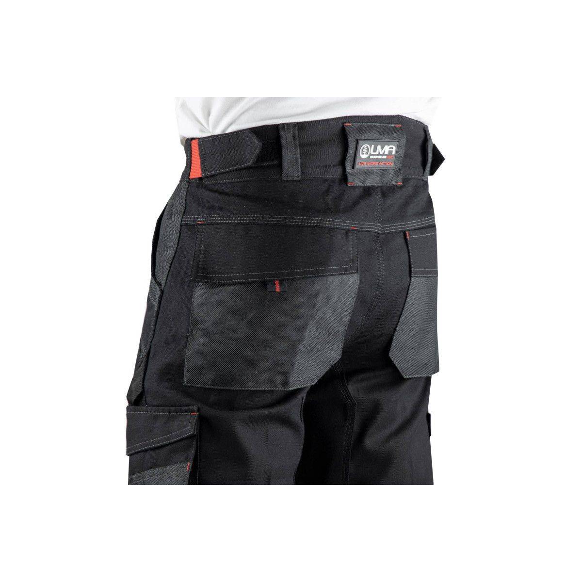 Pantalon multipoches Noir Taille 44 – LMA - Image 1