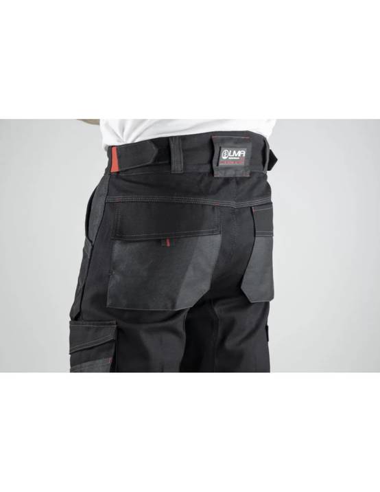 Pantalon multipoches Noir Taille 44 – LMA - Image 3