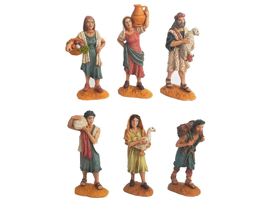 Oliver - Assortiment bergers H.9 cm - Oliver